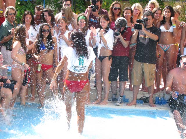 Spring Break Wet T Contest