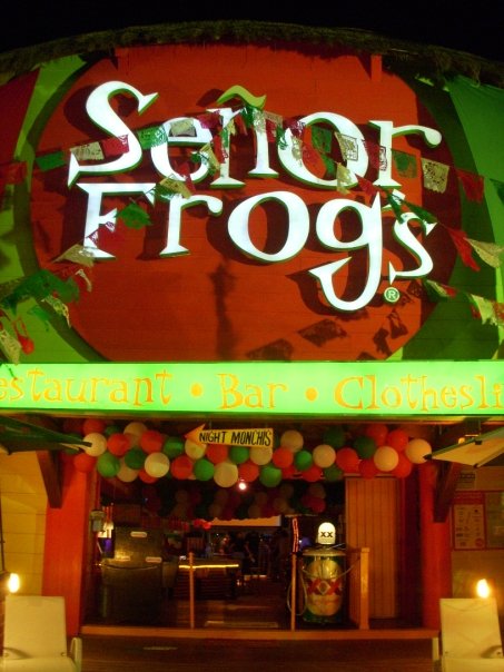 Senor Frogs Spring Break Cancun