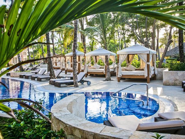 sachin and babi light blue dress Majestic Elegance Punta Cana Wedding