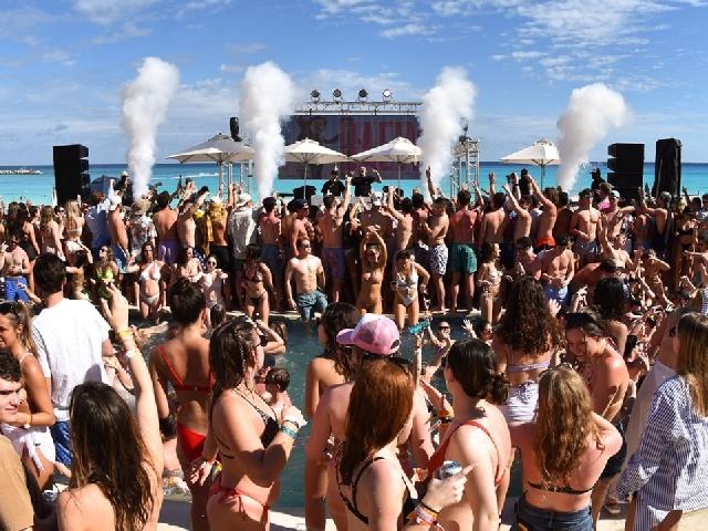 Spring Break Mandala Beach Club - Cancun, Mexico