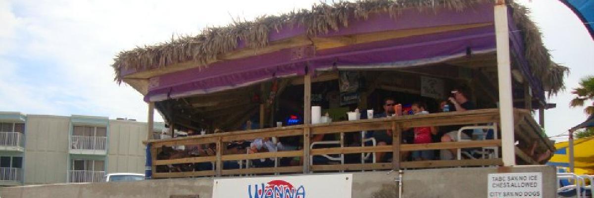 Spring Break Wanna Wanna Beach Bar - South Padre, USA Spring Break Wanna Wanna Beach Bar - South Padre, USA