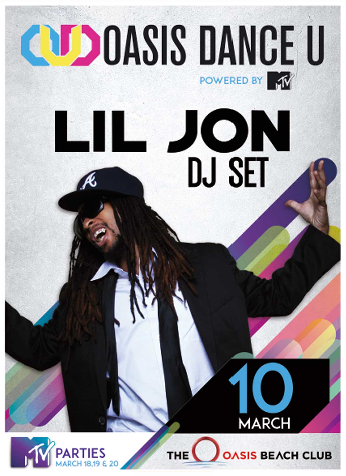 Lil Jon Oasis Cancun Spring Break DanceU March 10